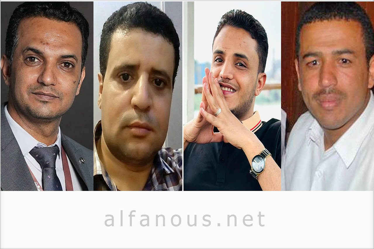 أدباء يتحدثون للفانوس عن دور المثقف في اليمن (صورة مدمجة)