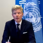 إحاطة المبعوث الأممي الخاص هانس غروندبرغ إلى مجلس الأمن التابع للأمم المتحدة