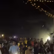 أهالي نصاب يحتفلون بقدوم رمضان بالأهازيج وقرع الطبول