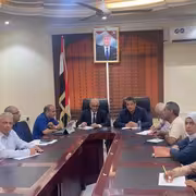 الوزيران الشرجبي ودماج يبحثان مع البنك الدولي مشروع ترميم صهاريج عدن