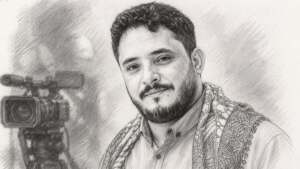 الزميل الصحفي الراحل محمد عيضة (ريشة رقمية)