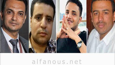 أدباء يتحدثون للفانوس عن دور المثقف في اليمن (صورة مدمجة)